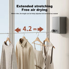 Corde à Linge Rétractable