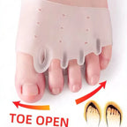 4x Silicone Forefoot Pads - Toe Alignment