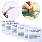 10 patchs auto-adhésif réparation multisurface