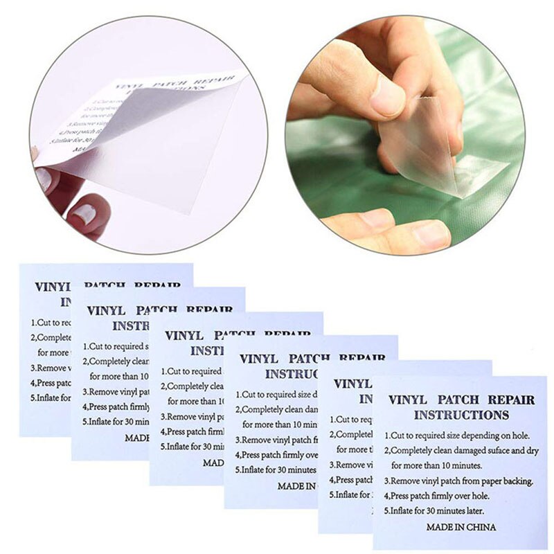 10 patchs auto-adhésif réparation multisurface