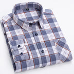 Chemise en Coton à Carreaux