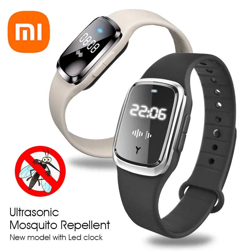 Smart Mosquito Repellent Watch with LED Display