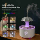 Diffuseur Humidificateur Créatif avec Lumière Raindrop
