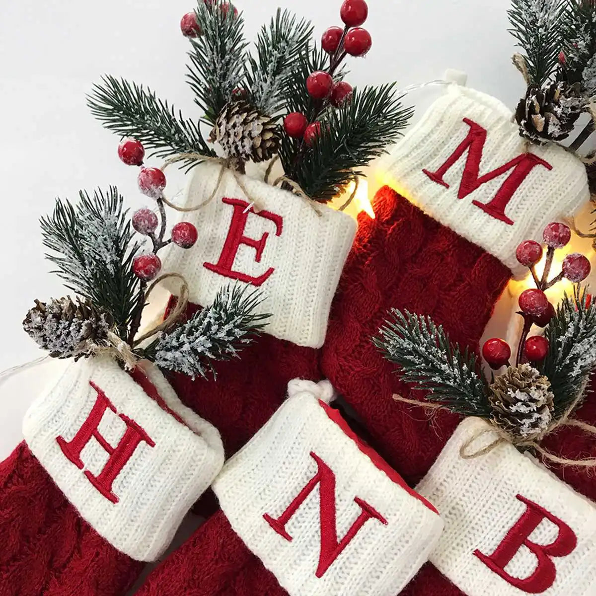Chaussettes de Noël Initiale