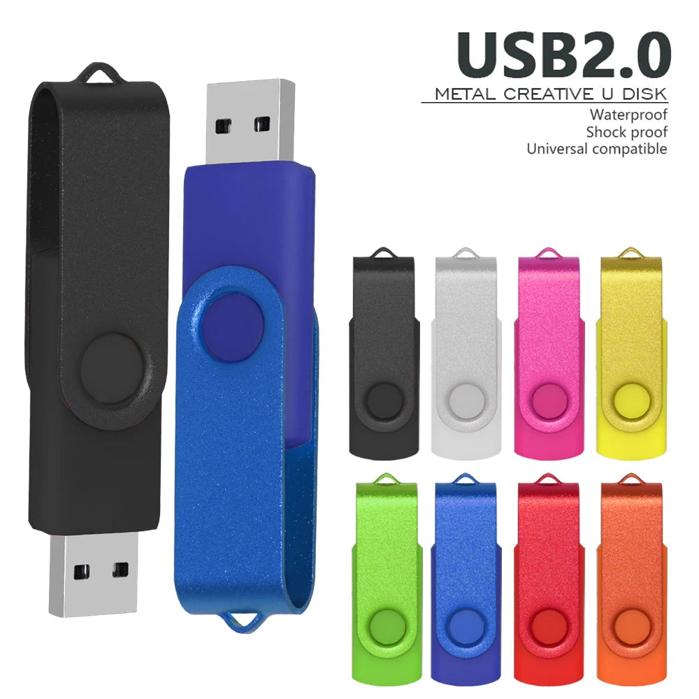 High-Speed Colorful Large Capacity USB Flash Drive