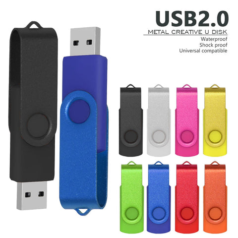 Clé USB Haute Vitesse Colorée Grande Capacité