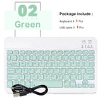 Clavier Bluetooth Sans Fil Rechargeable – Compatible Android, iOS et Windows + Souris Sans Fil OFFERTE