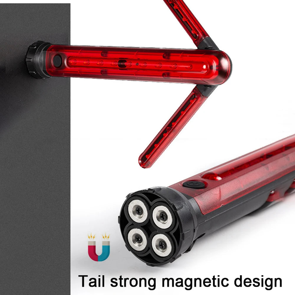 Flèche LED d'urgence magnétique et pliable