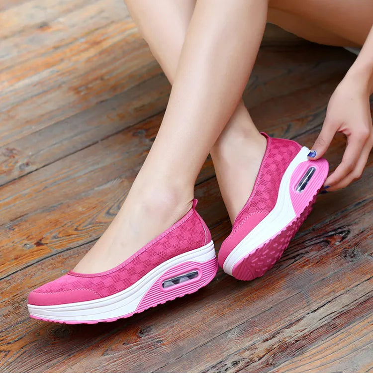 Chaussures en Mesh Respirant pour Femme