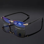 Unbreakable blue light blocking reading glasses