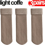 Lot de 3 Chaussettes Doublées Velours - Confort et Chaleur