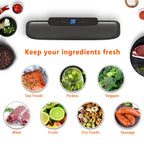 Vacuum Sealing Machine - New Generation + 10 FREE Bags