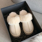 Pantoufles Tendances Effet Fourrure