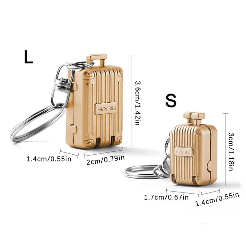 Original Compact Steel Nail Clipper Keychain