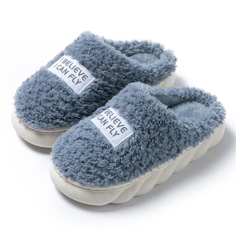 Thick and ULTRA plush slippers