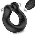 Anneau vibrant en silicone - Homme