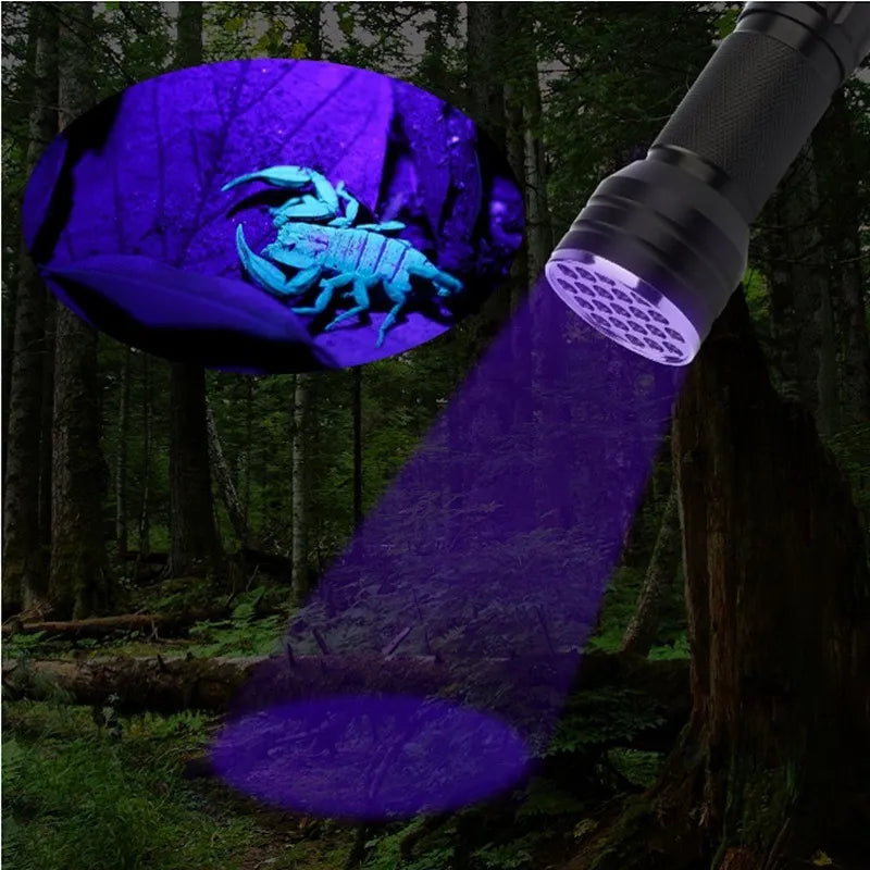 21 LED UV Flashlight for Bed Bug Detection