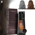 Shampoing Colorant 3-en-1 200 ml – Coloration Capillaire Nourrissante pour Femme et Homme, Couvre les Cheveux Gris