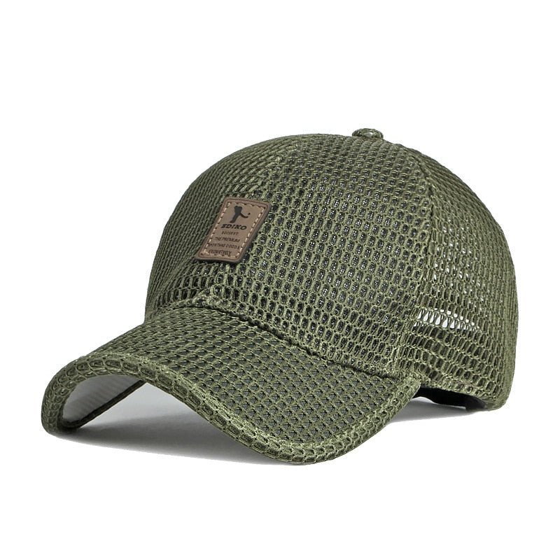Casquette Unisexe à Paillettes Changeantes - Maille Respirante Et Réglable