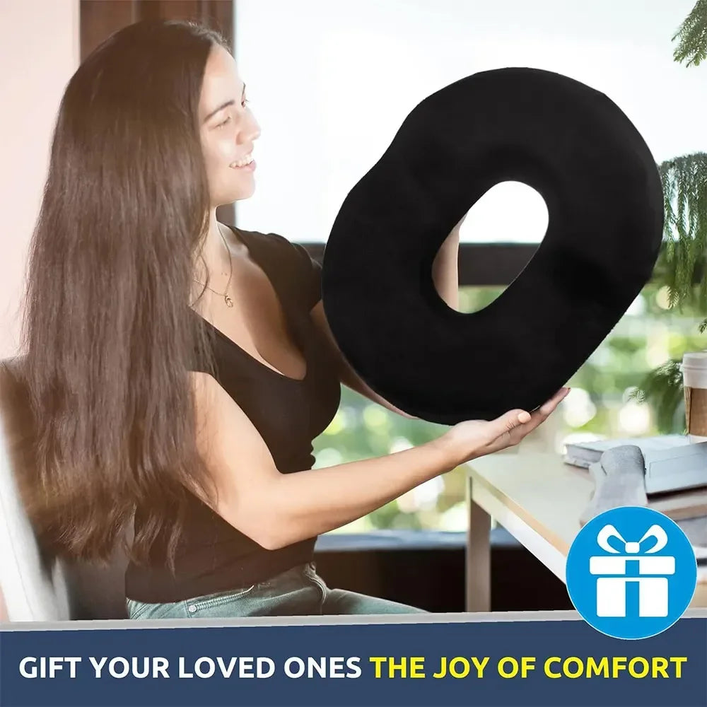 Supreme Comfort Donut Memory Foam Cushion