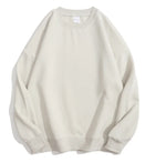 Sweat Shirt Mixte Surdimensionné à Col Rond