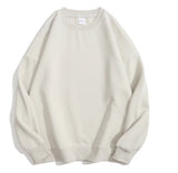 Sweat Shirt Mixte Surdimensionné à Col Rond