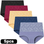 Lot de 5 Culottes Shapers Taille Haute en Coton
