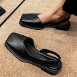 Sandales à Bout Carré Femme - Tendance 2025