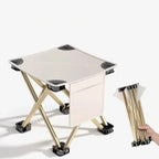 Portable Folding Stool - Side Pocket