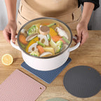Lot de 4 Dessous de Plat en Silicone Antidérapant
