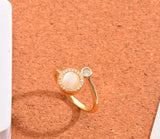 Bague d'anxiété ajustable pour femme