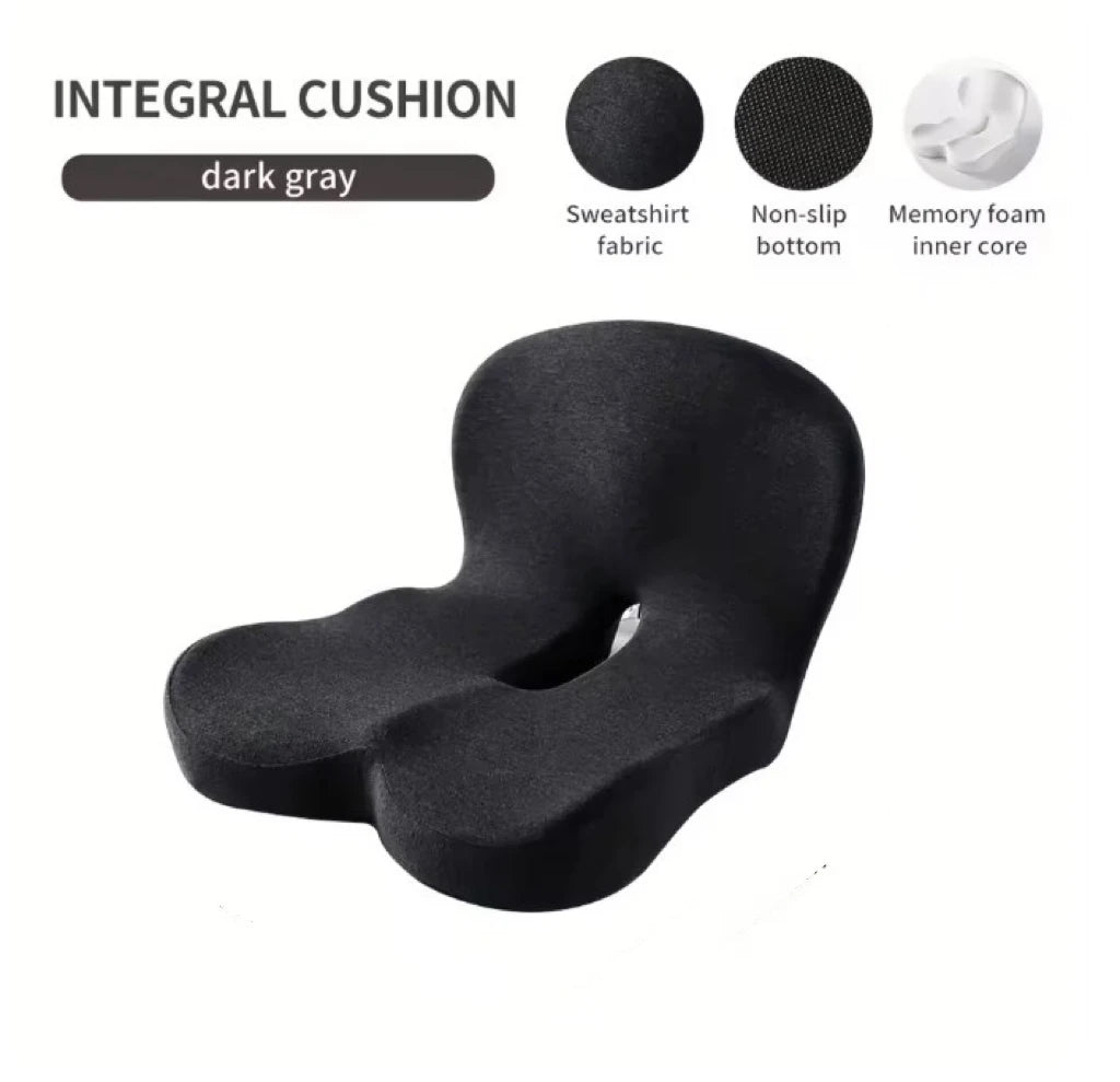 2-in-1 ORTHO Memory Foam Coccyx & Lumbar Cushion
