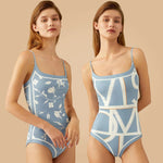 Maillot de bain 1PC réversible à motif - Collection été 2023