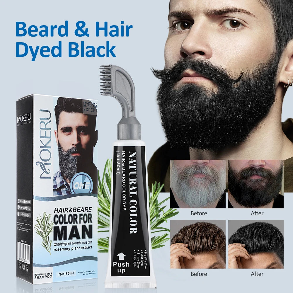 Semi-Permanent Beard Dye Kit