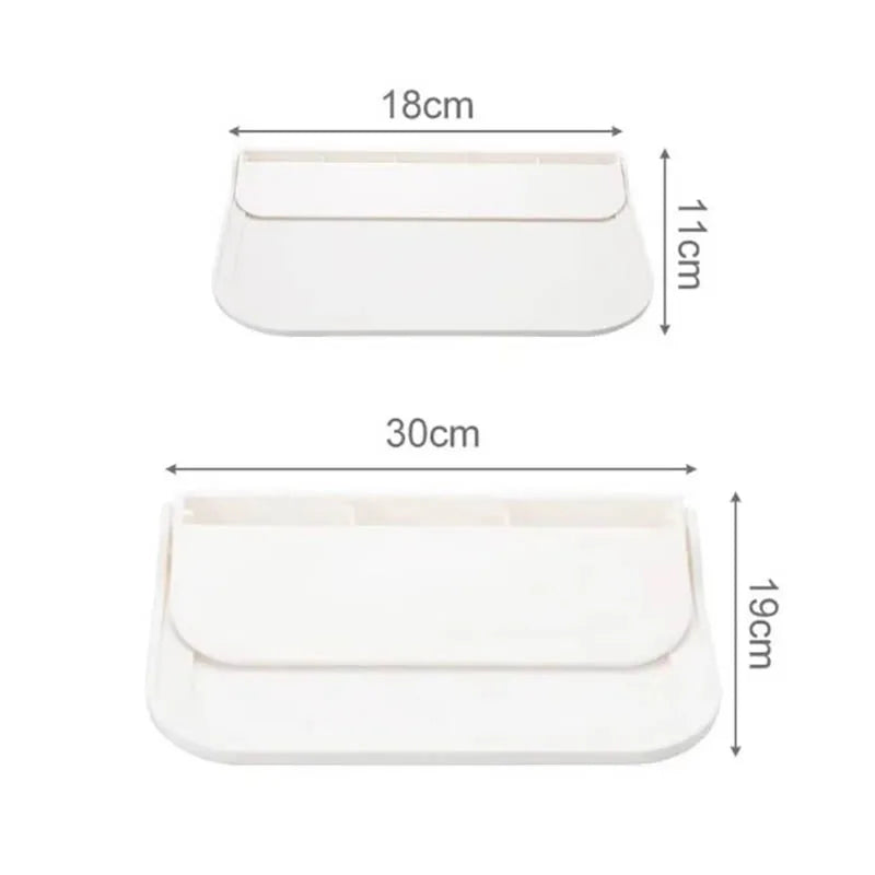 Foldable Wall Shelf No Drilling Required – Space Saving