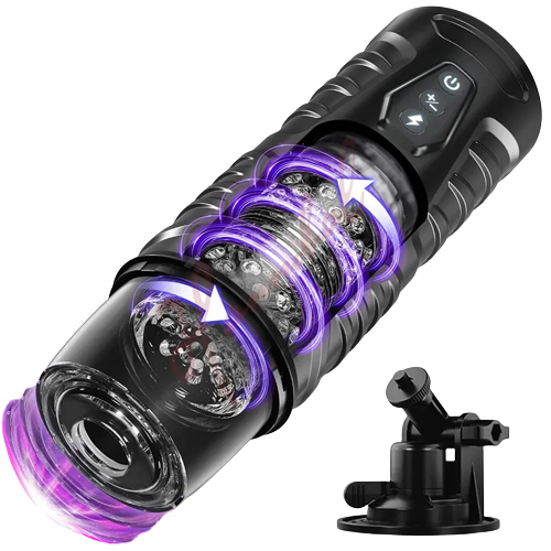 MANIZER MAX - Automatic Masturbator with Stand - Rotating and Thrusting Mode