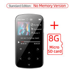 Mini Multifunction MP3 Player - FM Radio, Voice Recorder, Pedometer + SD Card + Earphones