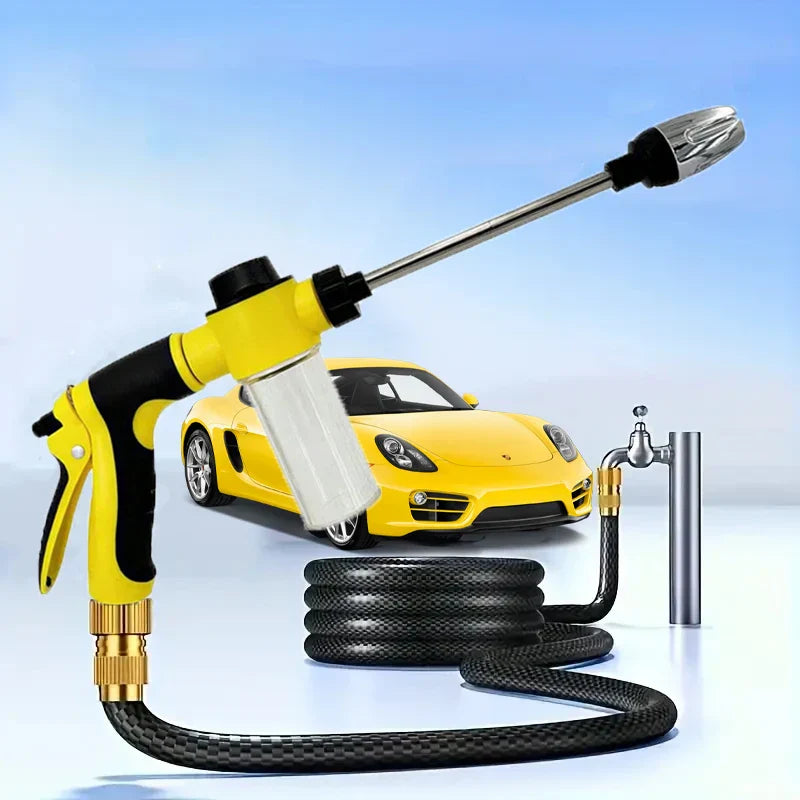 Adjustable High-Pressure Spray Gun - Soap Tank INCLUDED