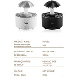 Diffuseur Humidificateur Créatif avec Lumière Raindrop
