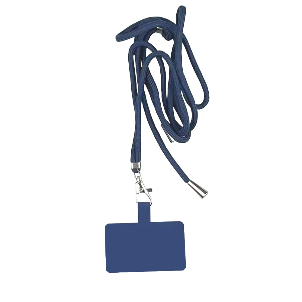 Universal phone lanyard with adjustable strap
