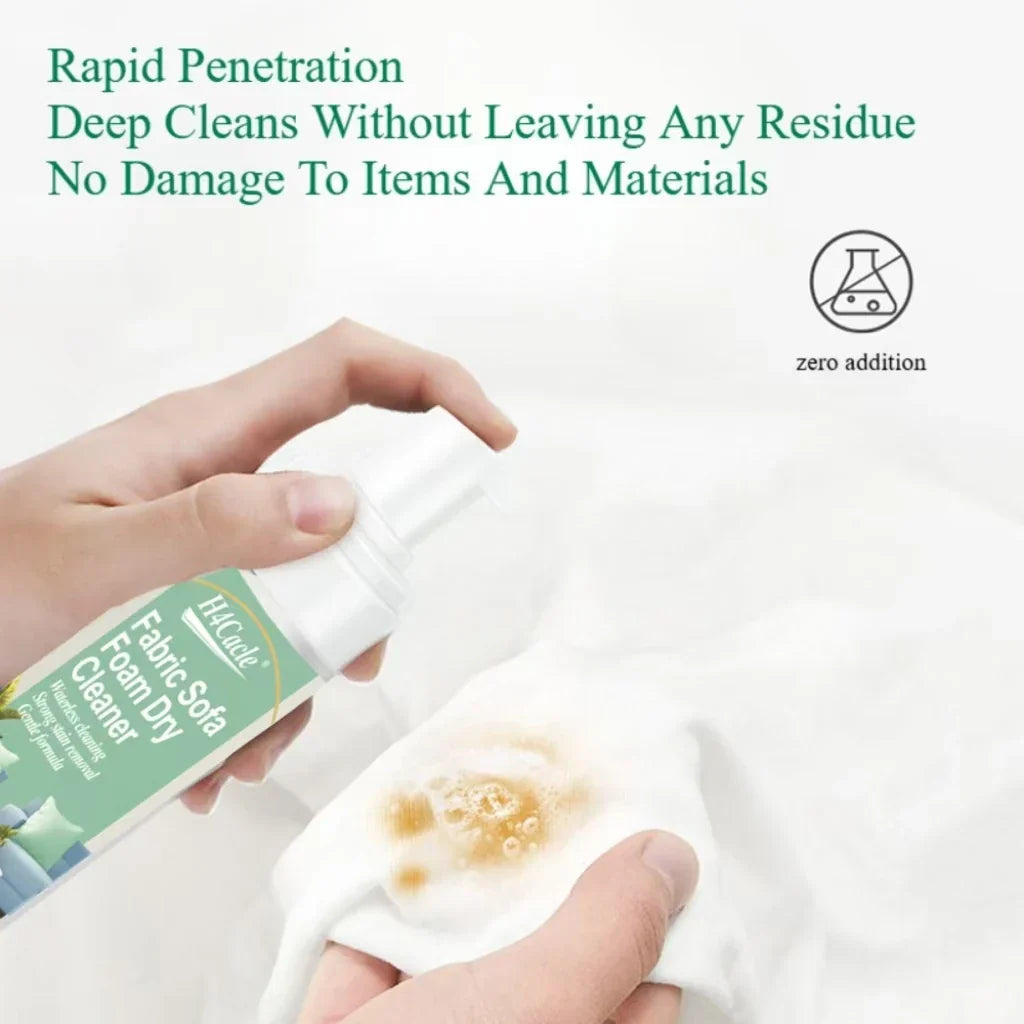 2x Fabric Dry Foam Stain Removers - Mattresses, Sofas, Carpets...