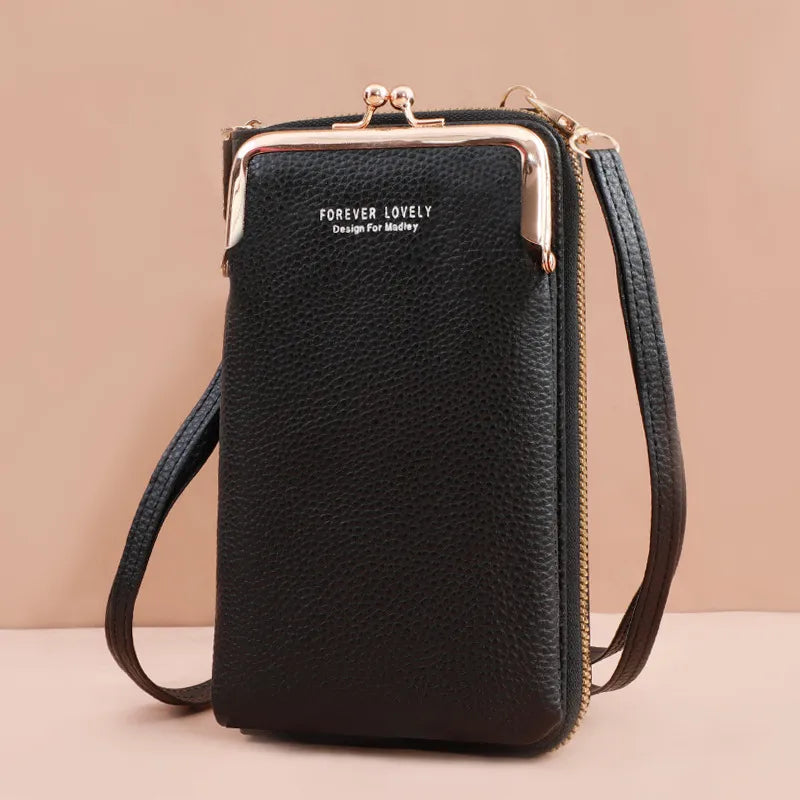 PU Leather Mini Handbag Wallet