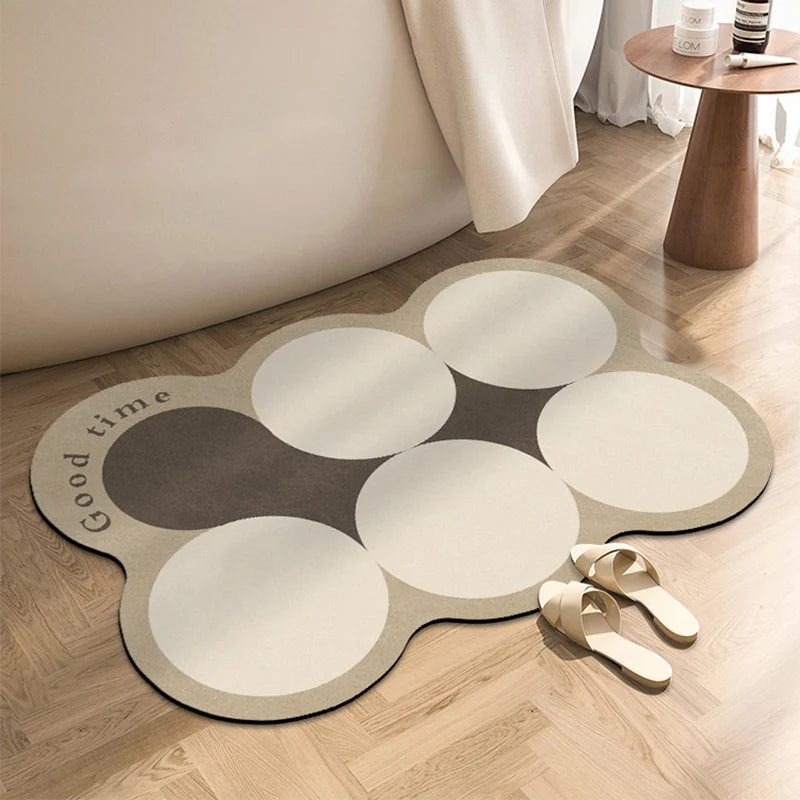 Tapis Douche Innovant - Absorption & Séchage Express