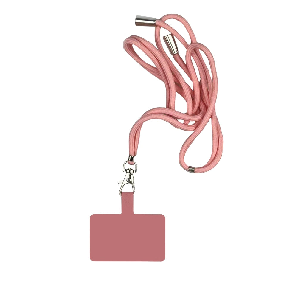 Universal phone lanyard with adjustable strap