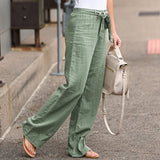 Luna - Pantalon en lin respirant pour femme