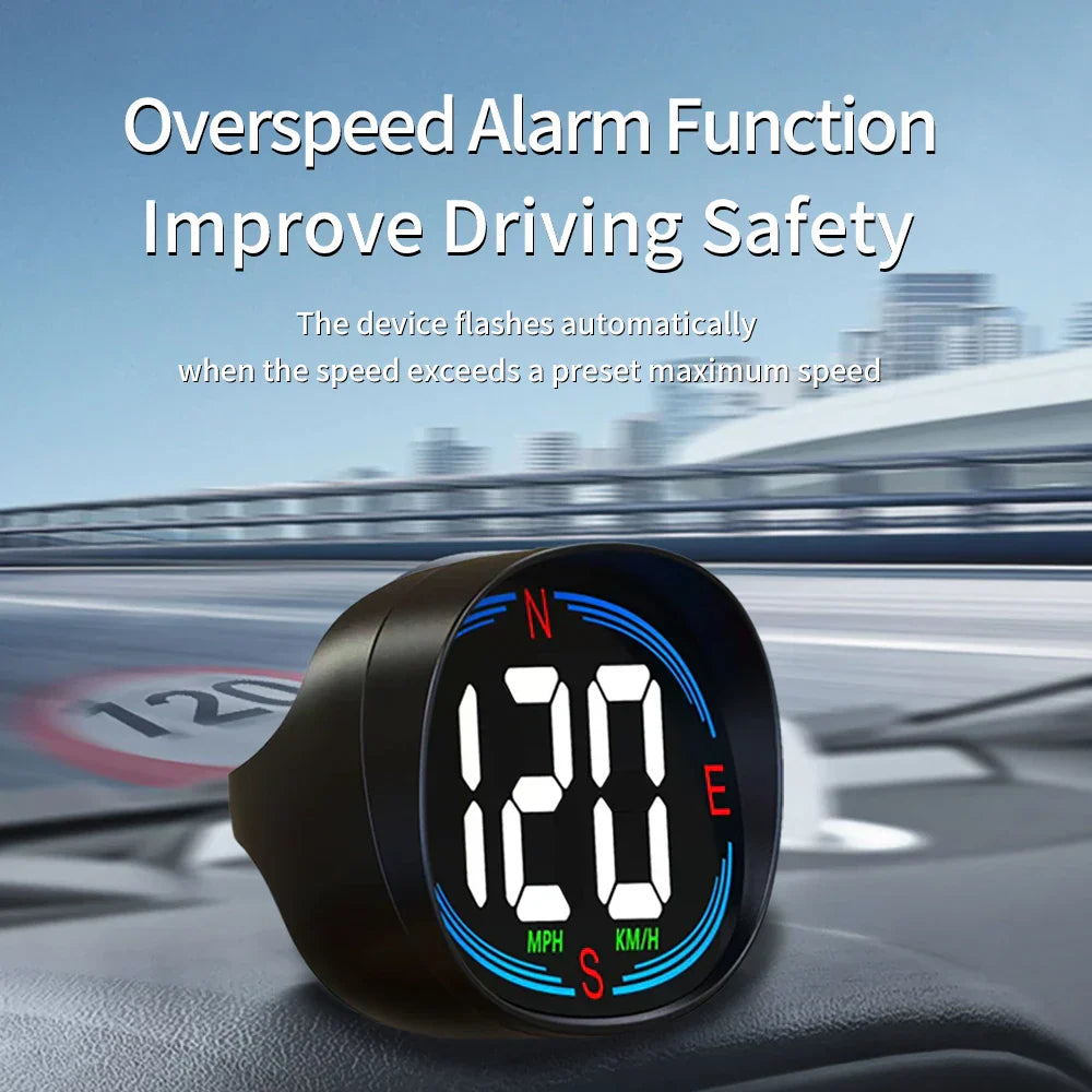 Car Digital Head-Up Display Speedometer