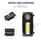 Powerful and removable headlamp - USB charging