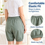 Short d’Incontinence Doux & Réutilisable pour Adultes - Protection Anti-Fuites Imperméable