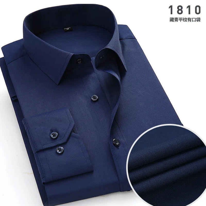 Chemise Classique à Manches Longues - Business & Casual