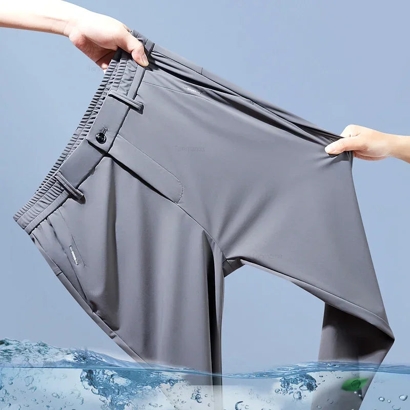 Men's Flowy Trousers – Lightweight, Moisture-Wicking